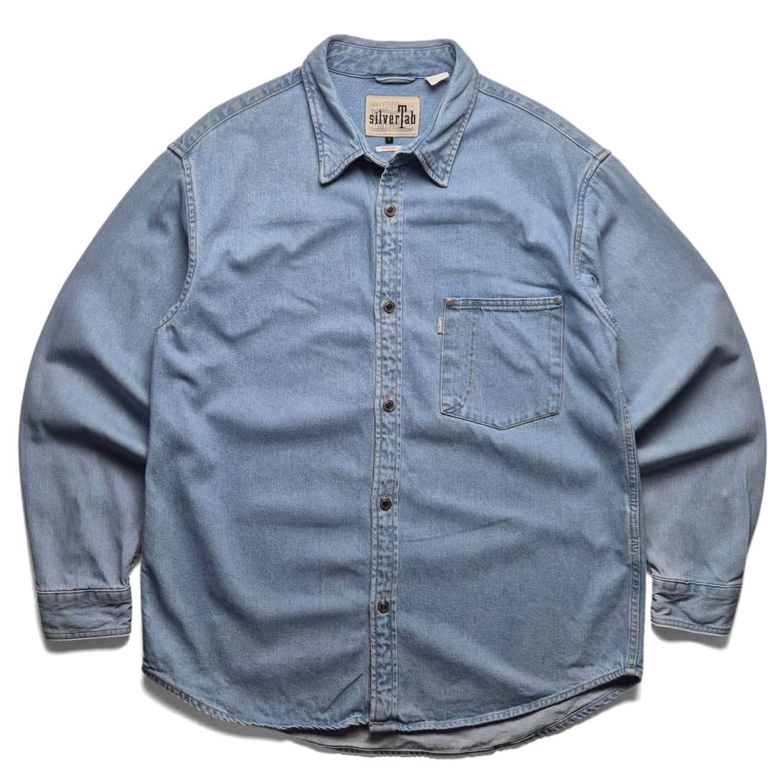 [S] 리바이스 실버탭 오버사이즈 데님셔츠 상품이미지1