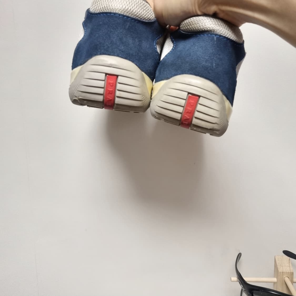 프라다 아메리칸컵 네이비 스웨이드 11 상품이미지8