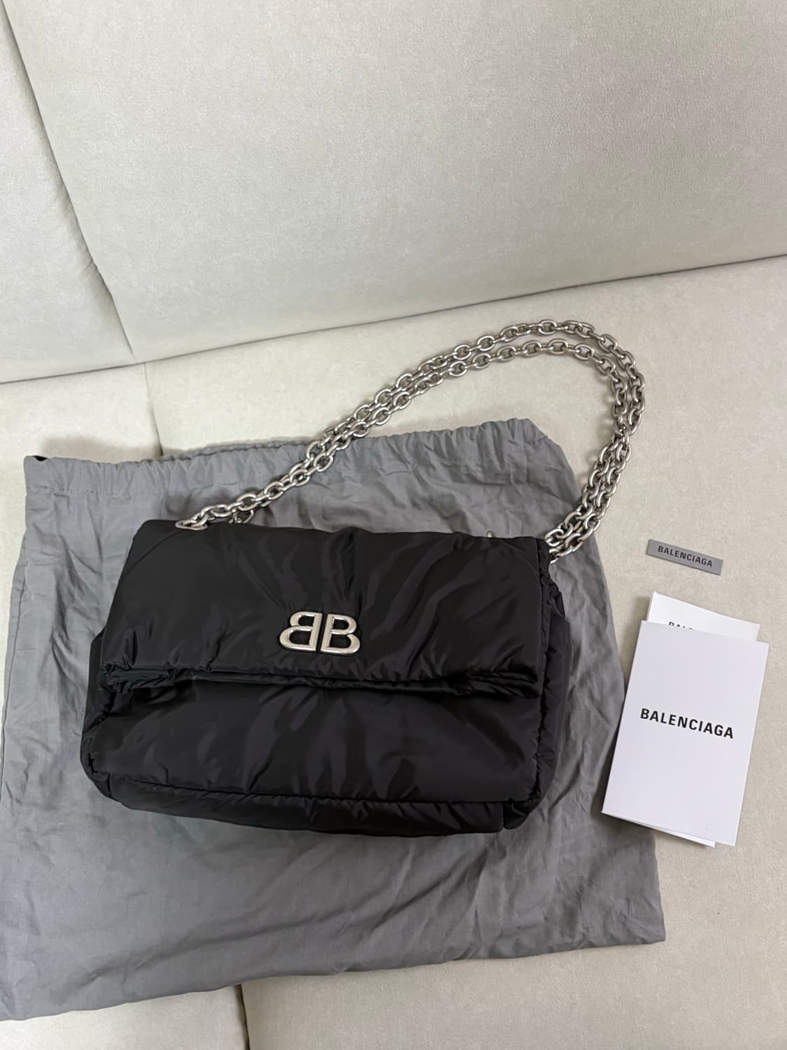 [새상품 정품] 발렌시아가 모나코 스몰 나일론 크로스백 상품이미지6