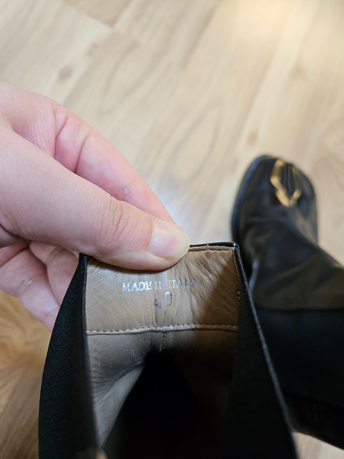 마르지엘라 타비 첼시 부츠 블랙 상품이미지8