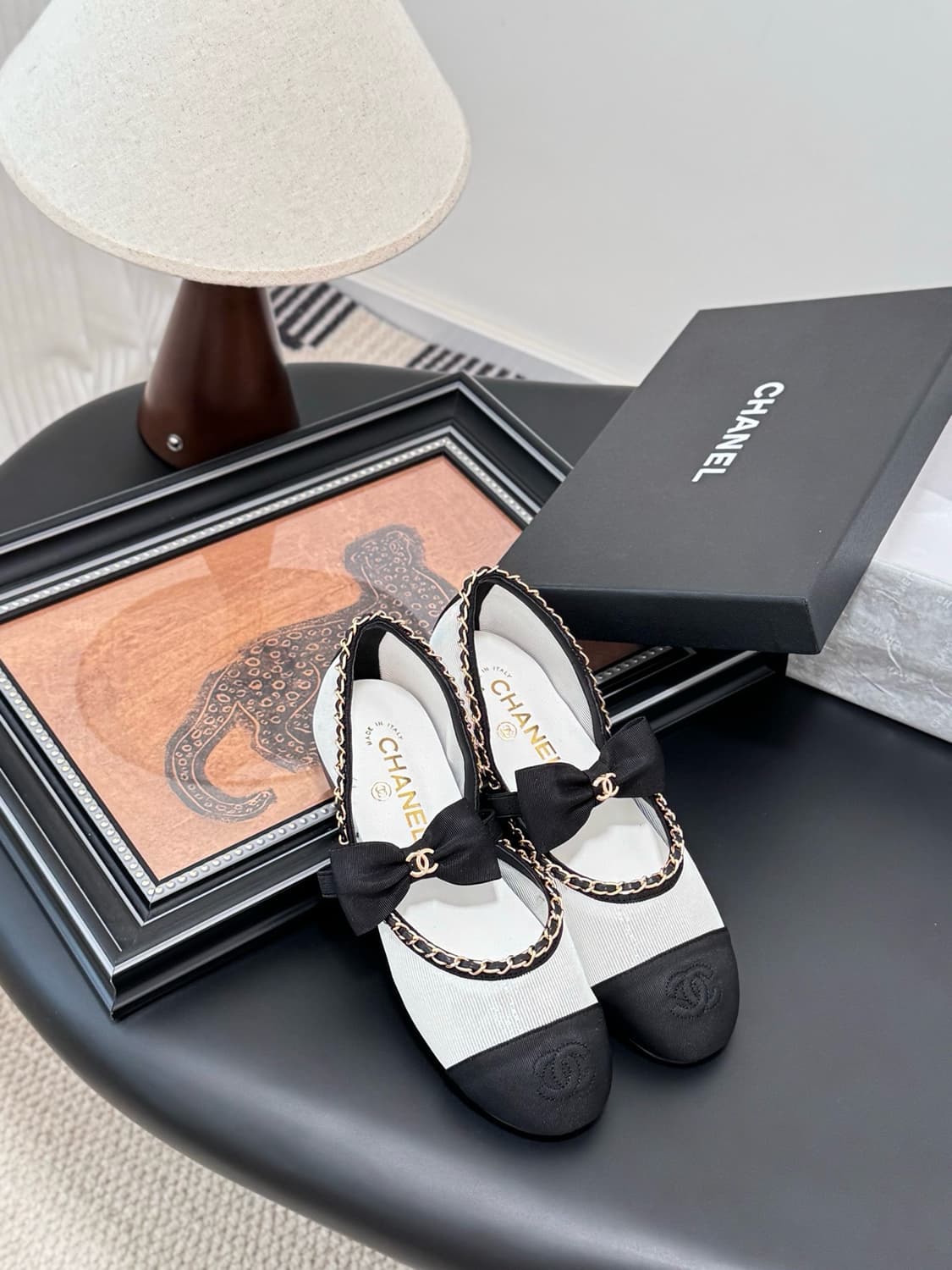 샤넬 발레리나 플랫슈즈 37(235-240) 상품이미지1