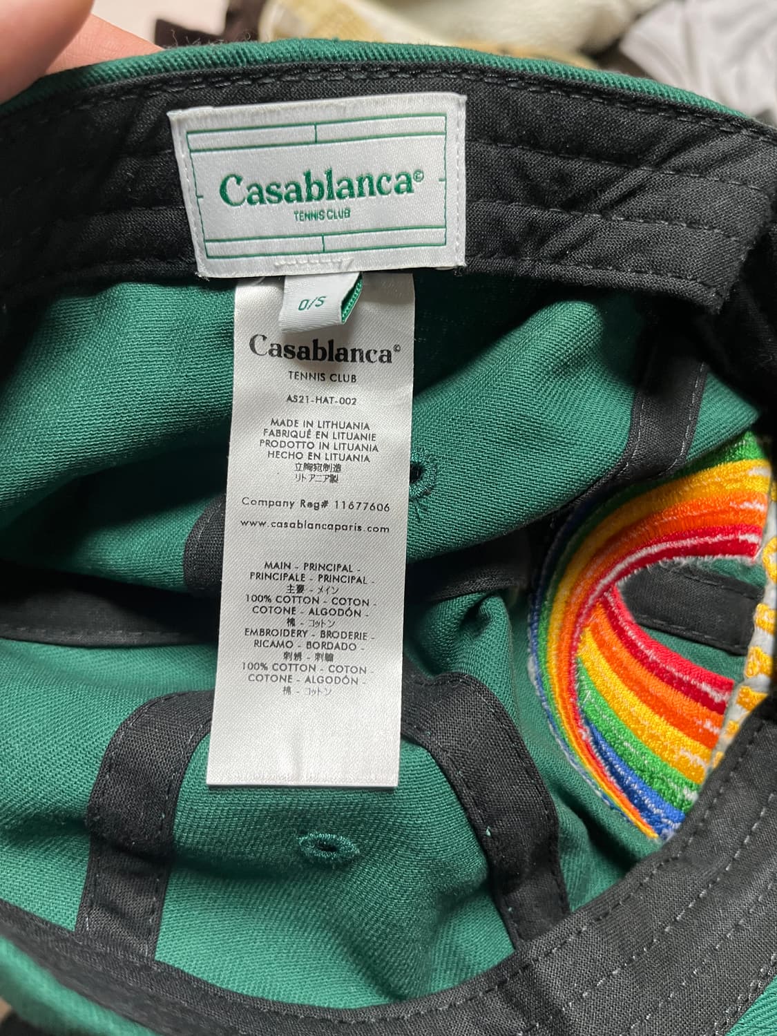 카사블랑카 볼캡  상품이미지2