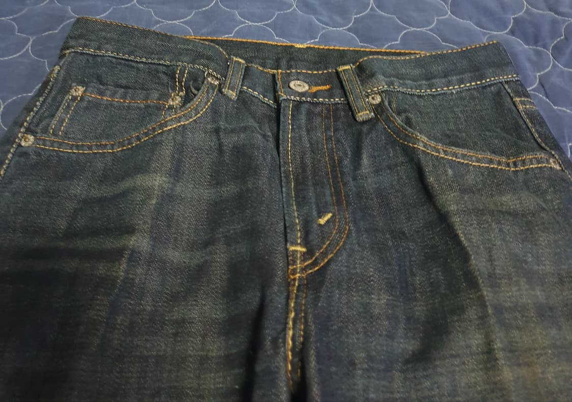 리바이스 514 빈티지워싱 데님팬츠 오일인디고 (16R 28W-28L) 상품이미지2