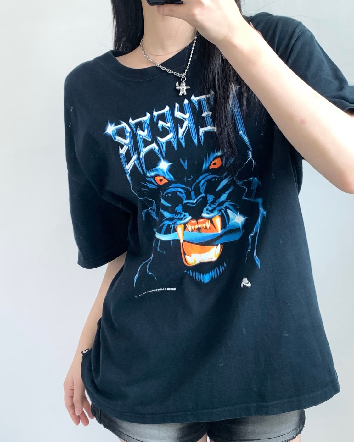 NikesbXSamborghini 나이키SB 블랙 반팔 상품이미지1