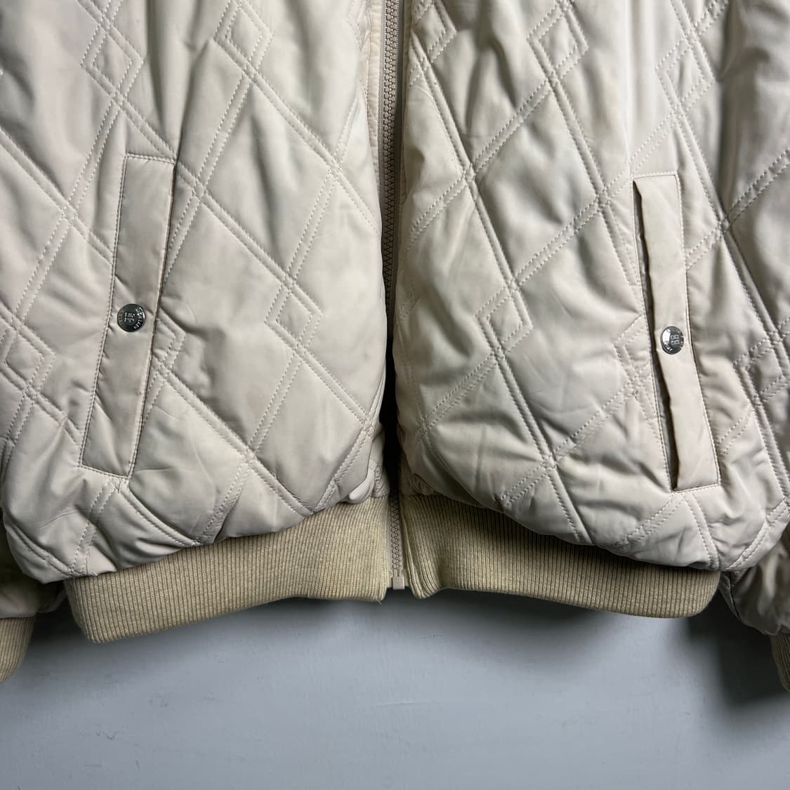 지방시 아이보리 리버시블 퀼팅 봄버 자켓 M 상품이미지6