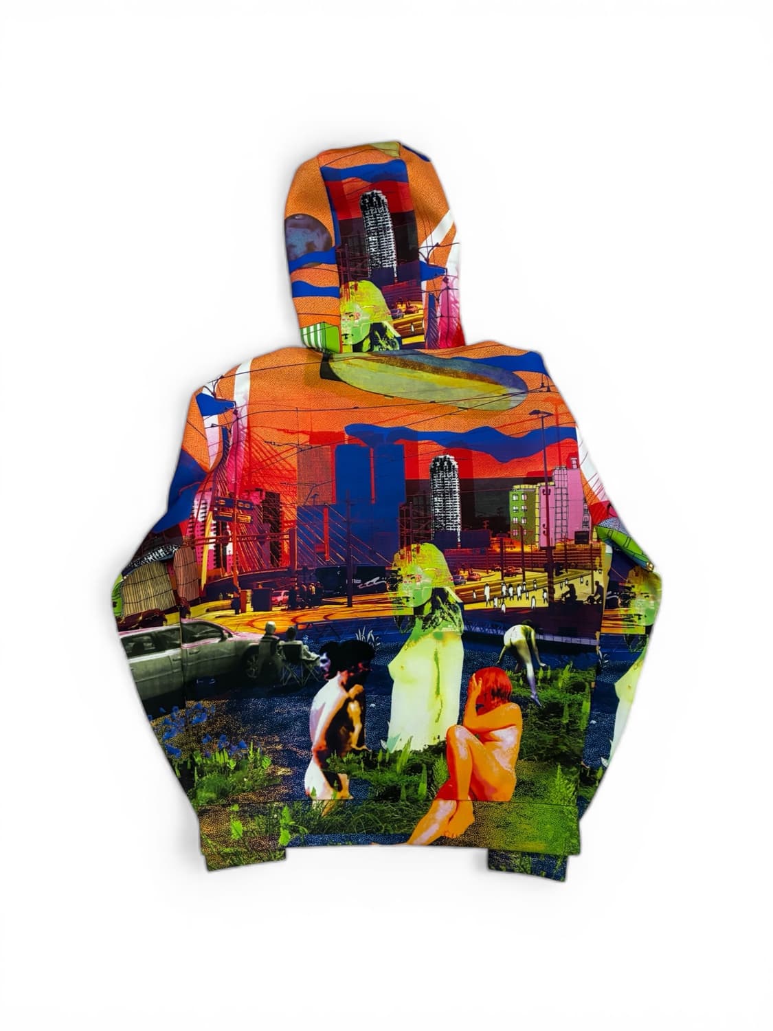 ss19 프라다 사이키델릭 후드티 상품이미지3