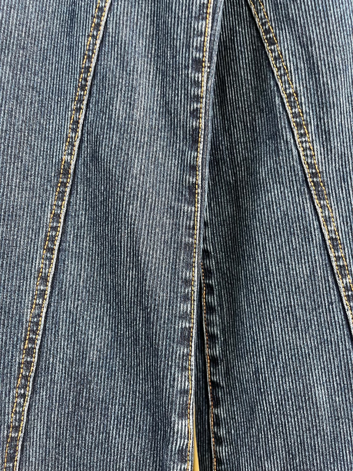 더로랑 세미와이드트위스트데님(코듀로이딥블루,M 사이즈) 상품이미지6