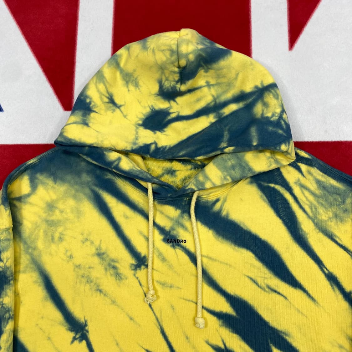 산드로 타이다이 후드티 L 상품이미지3