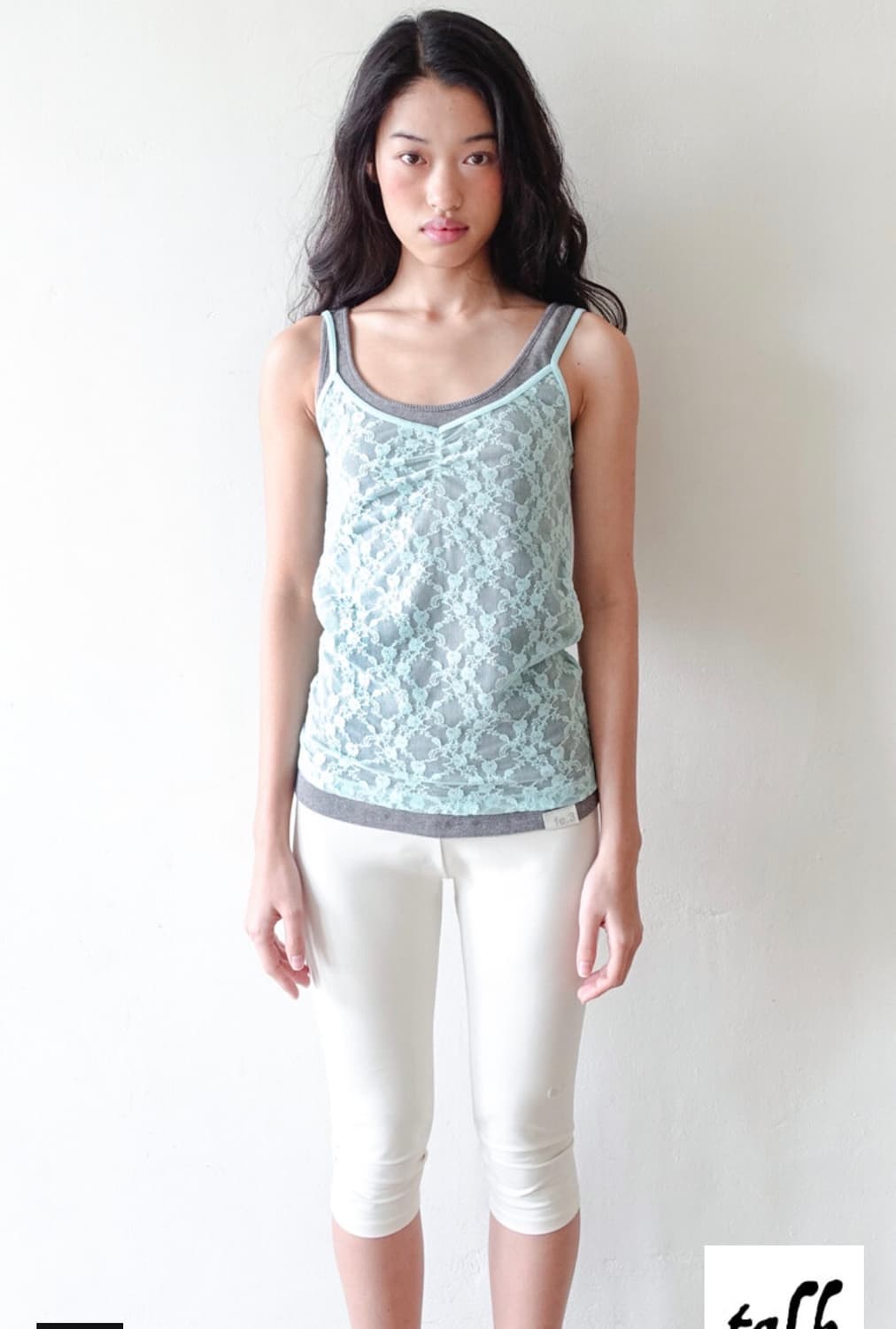 샵페어리 lace sleeveless (mint) 상품이미지2
