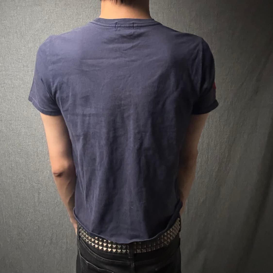 빅포니 성조기 네이비/레드 반팔 상품이미지3