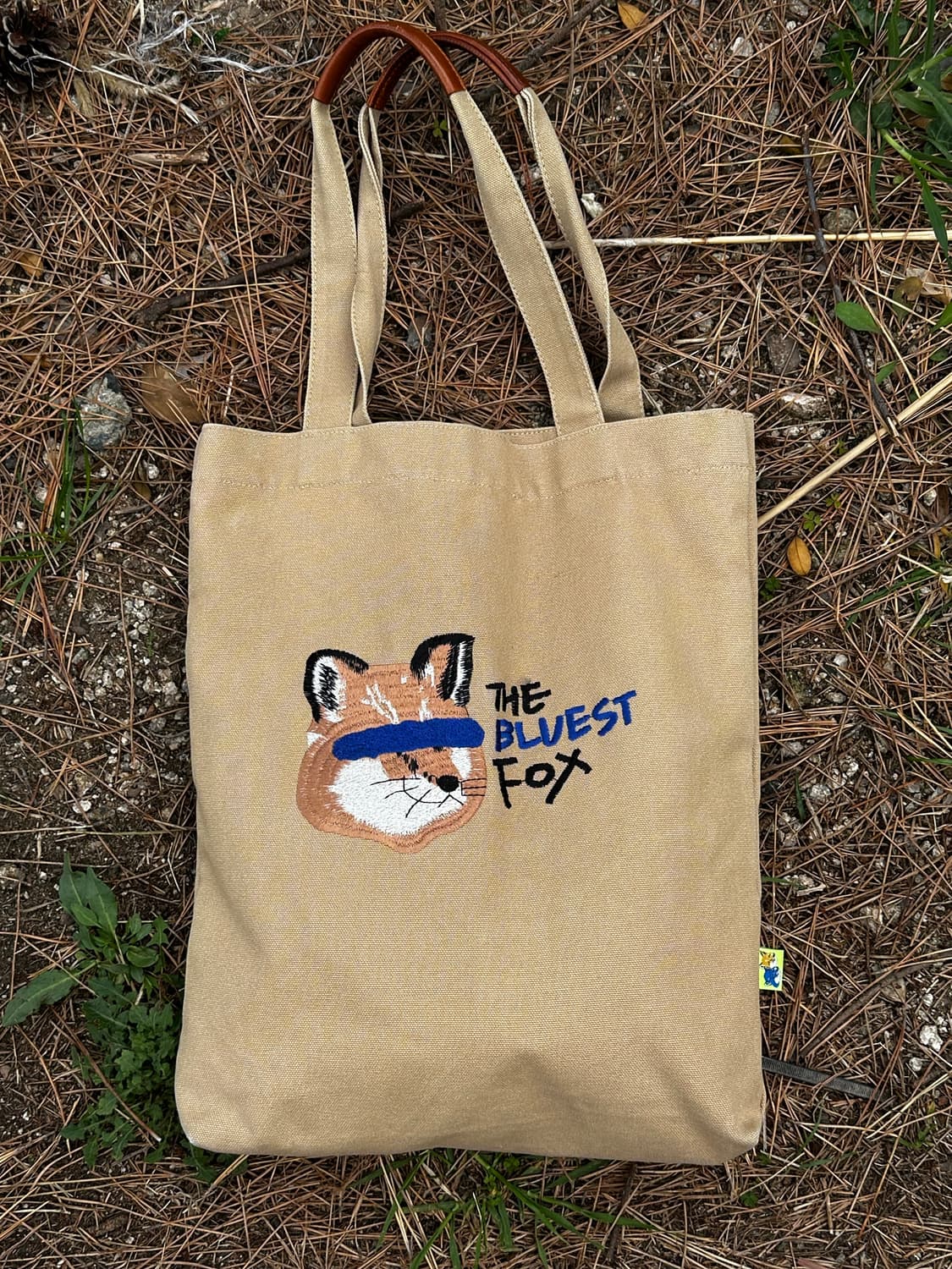 아더에러 메종키츠네 토트백 베이지 상품이미지1