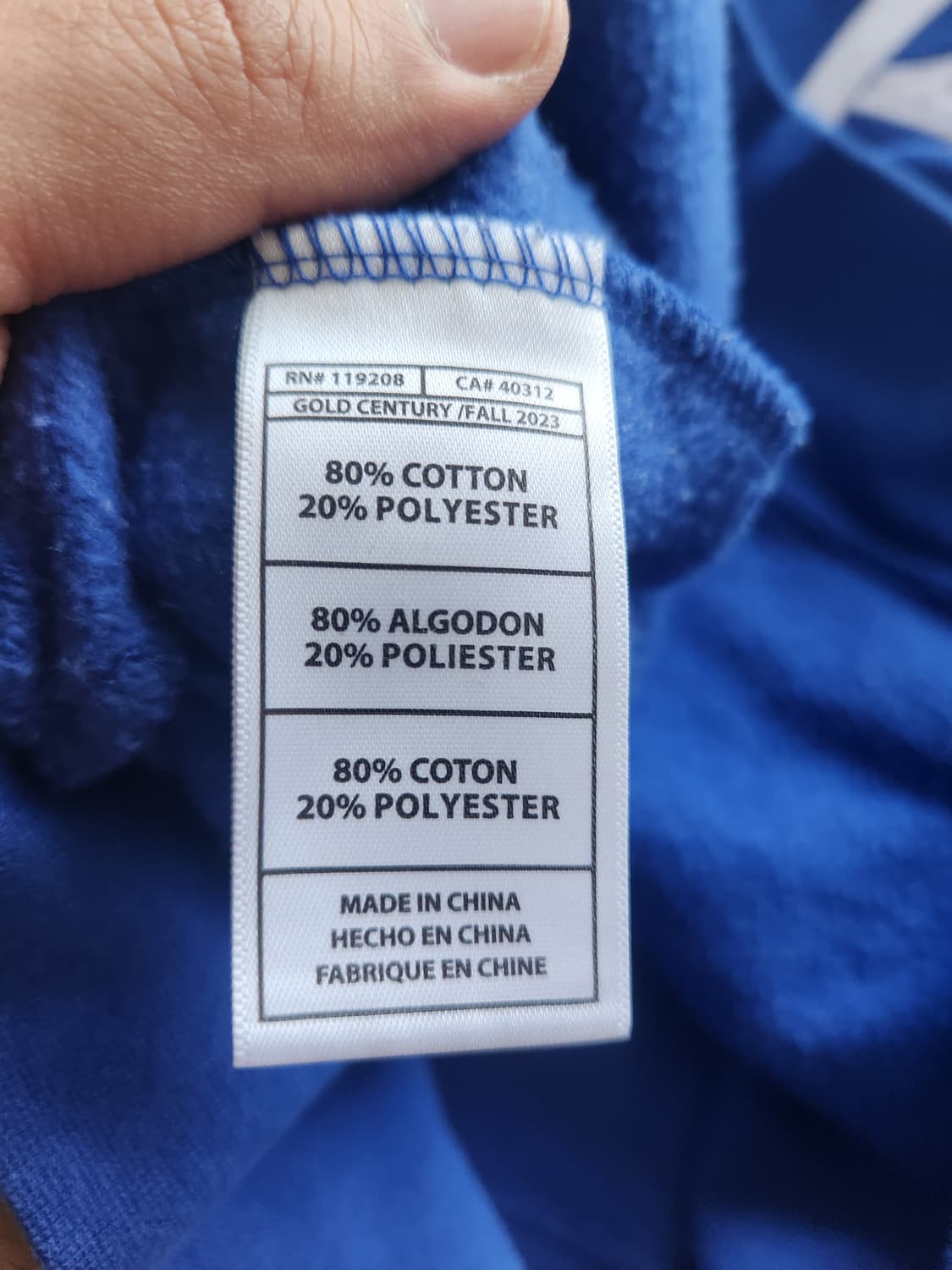 미첼앤네스 버팔로 빌스 후드 XL 상품이미지4