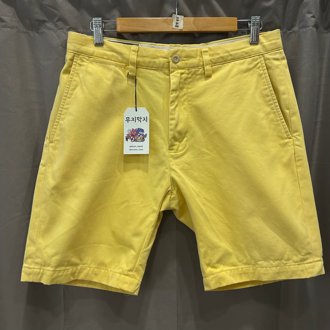 [32] 폴로랄프로렌 노랑 반바지 팬츠 상품이미지1