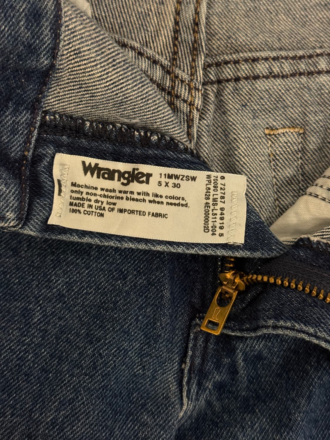 28inch) 90s USA Wrangler Semi Bootcut Je 상품이미지7