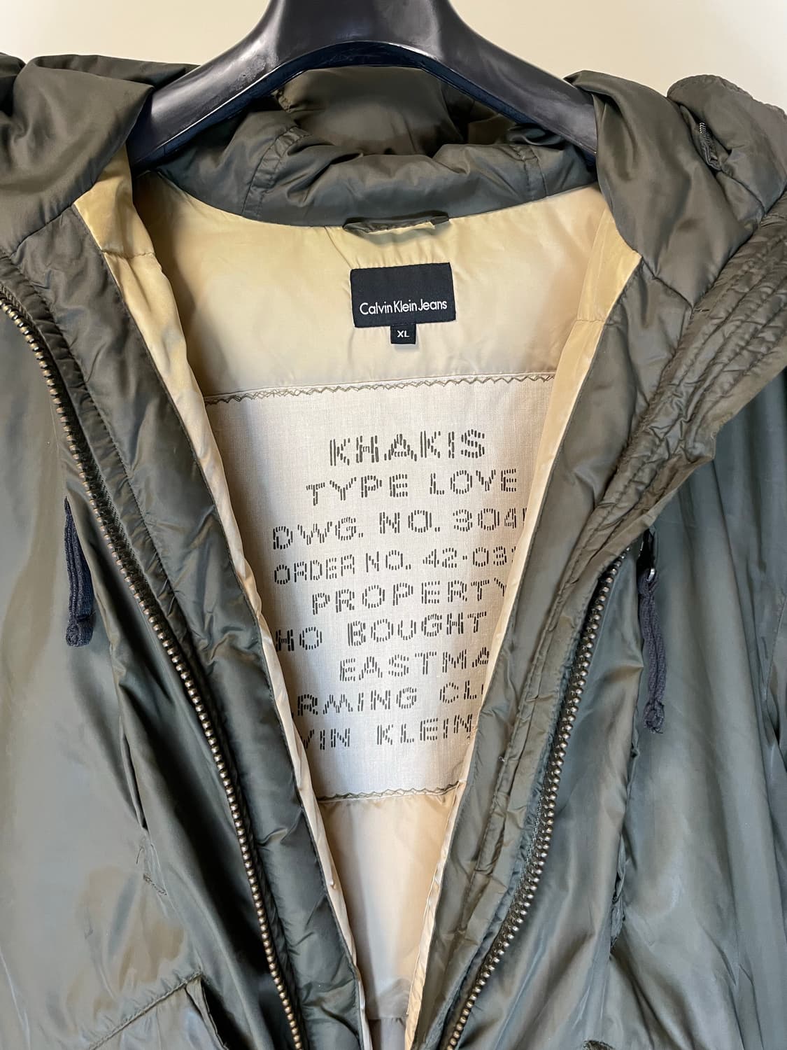 캘빈클라인 봄버 패딩 상품이미지4