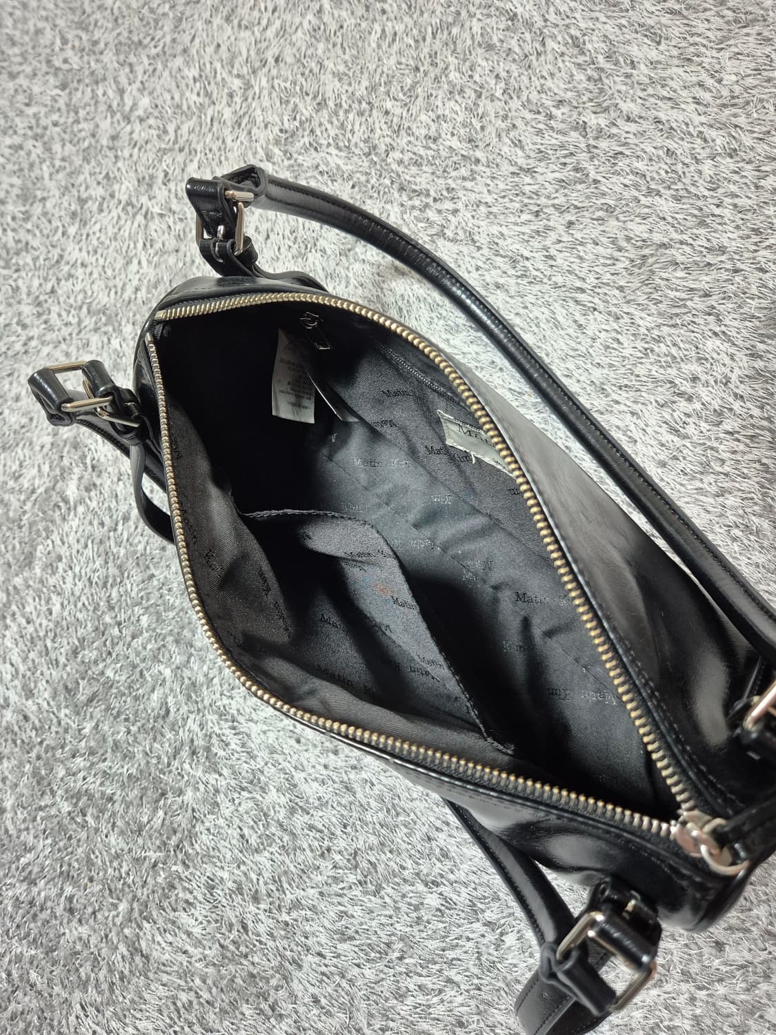 마뗑킴 버클 스트랩 숄더백 블랙 상품이미지8