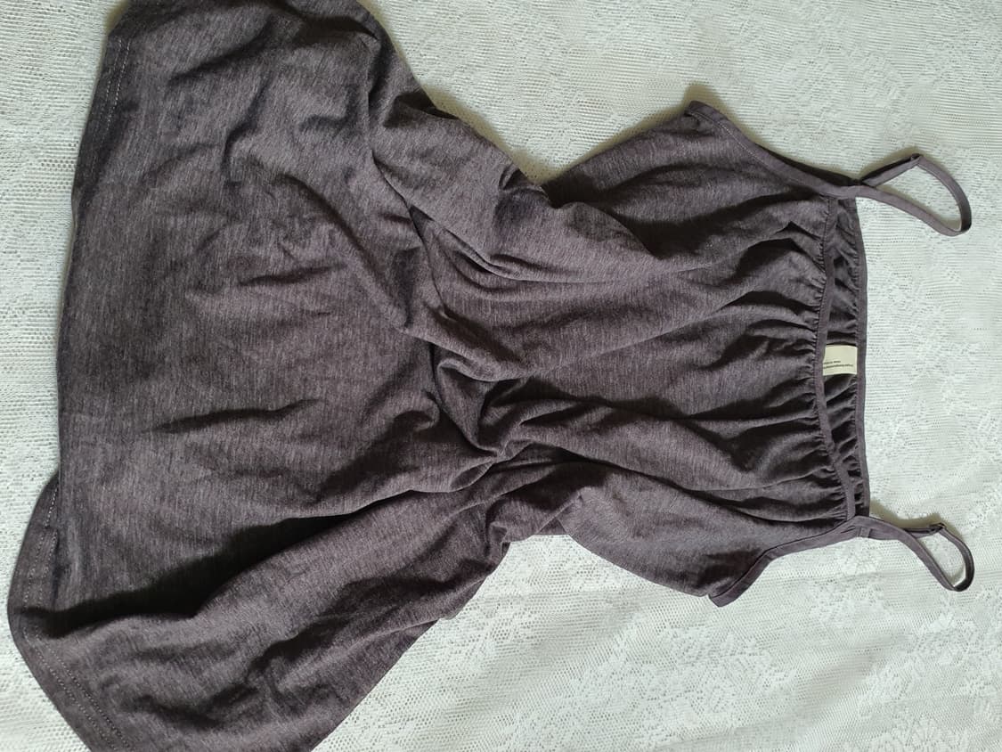 [일본빈티지] 애쉬 끈나시 롱 민소매나시 상품이미지6