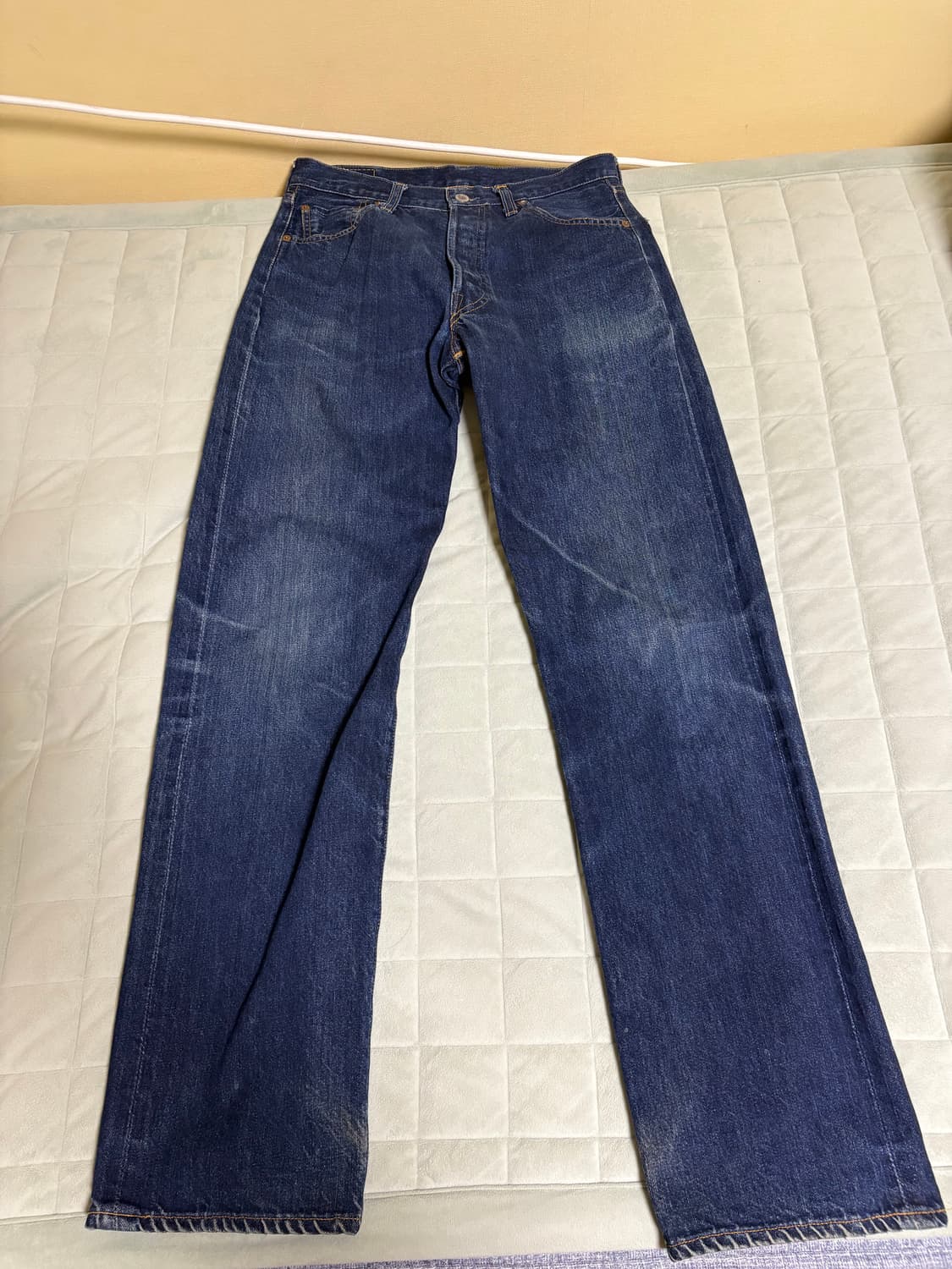 90s 리바이스 LEVIS 555공장 발렌시아 501xx 진청 셀비지 상품이미지1