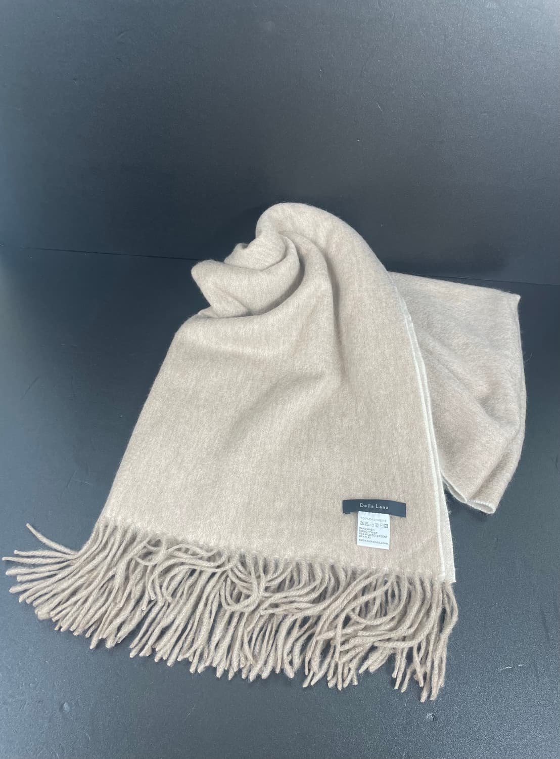 DELLA LANA 델라라나 캐시미어100% 머플러 목도리 상품이미지1