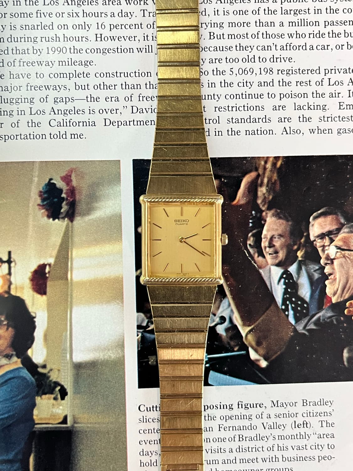  Seiko Vintage Quartz Watch – 6530-5570  상품이미지3