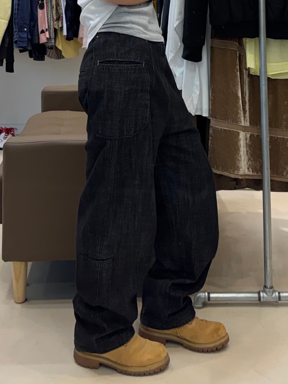 폴리테루 리소 데님 팬츠 상품이미지7