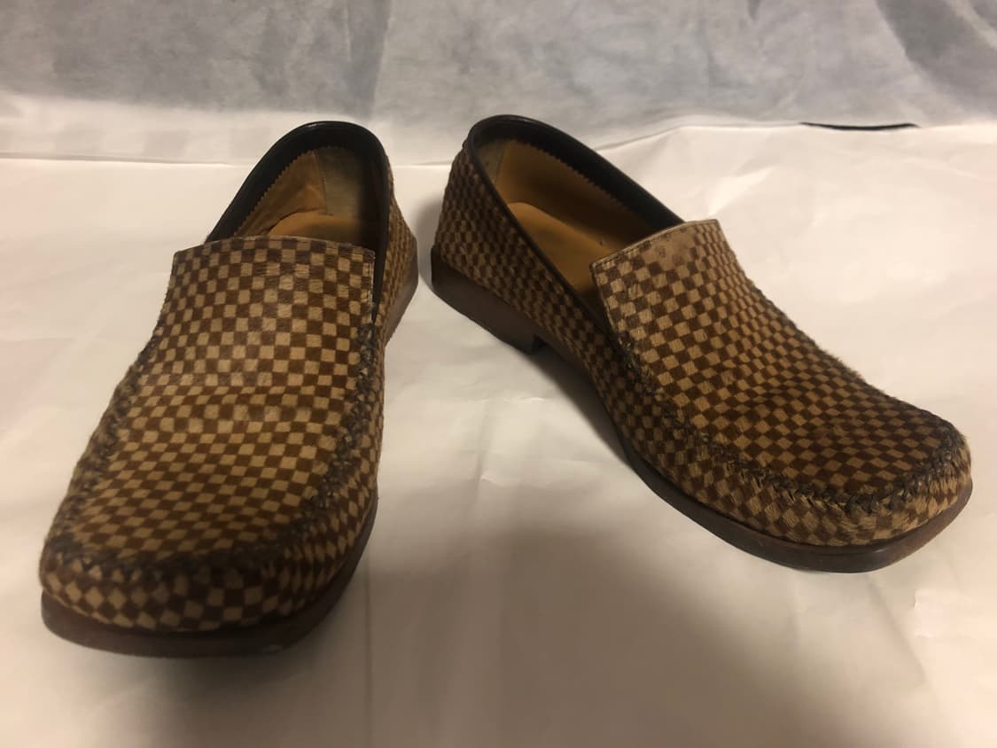 루이비통 다미에 송치가죽 로퍼 구두 상품이미지1