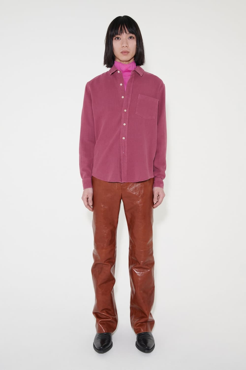 아워레가시 클래식 셔츠 호손 실크 노일 상품이미지5