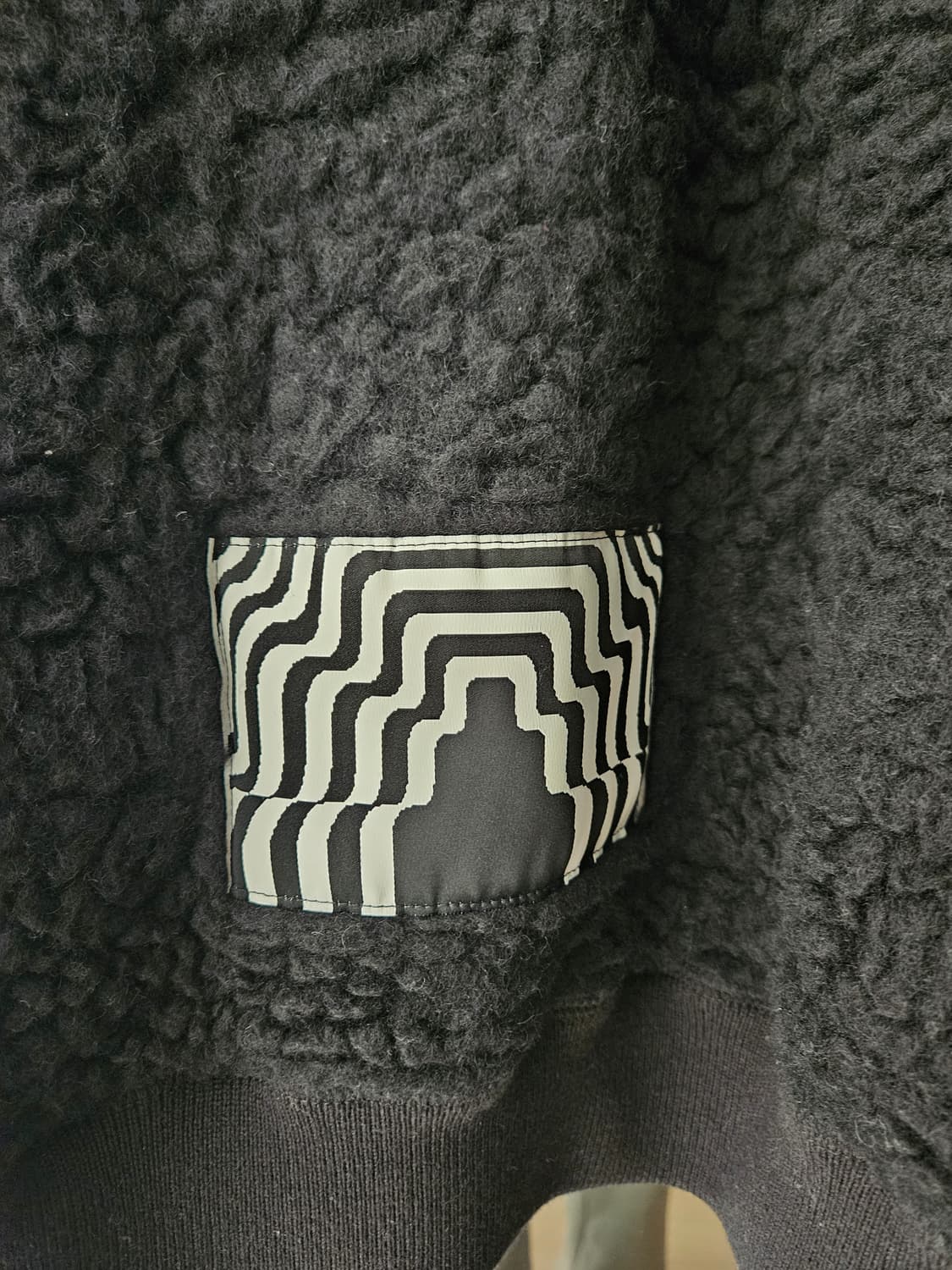 카브엠트 헤비 울 보아 하프집 후리스 XL 상품이미지5