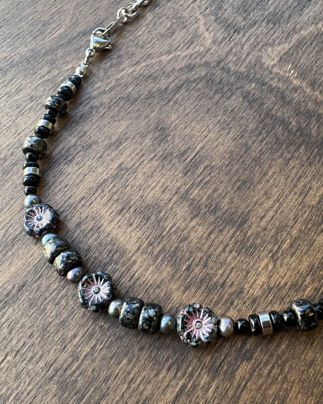 시그니처 체인징 목걸이 (v / black ver) 상품이미지2