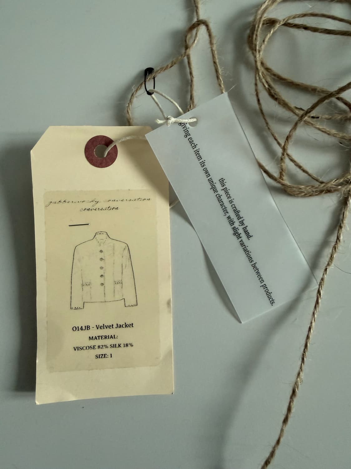 jabberwocky 재버워키 벨벳 자켓 상품이미지3