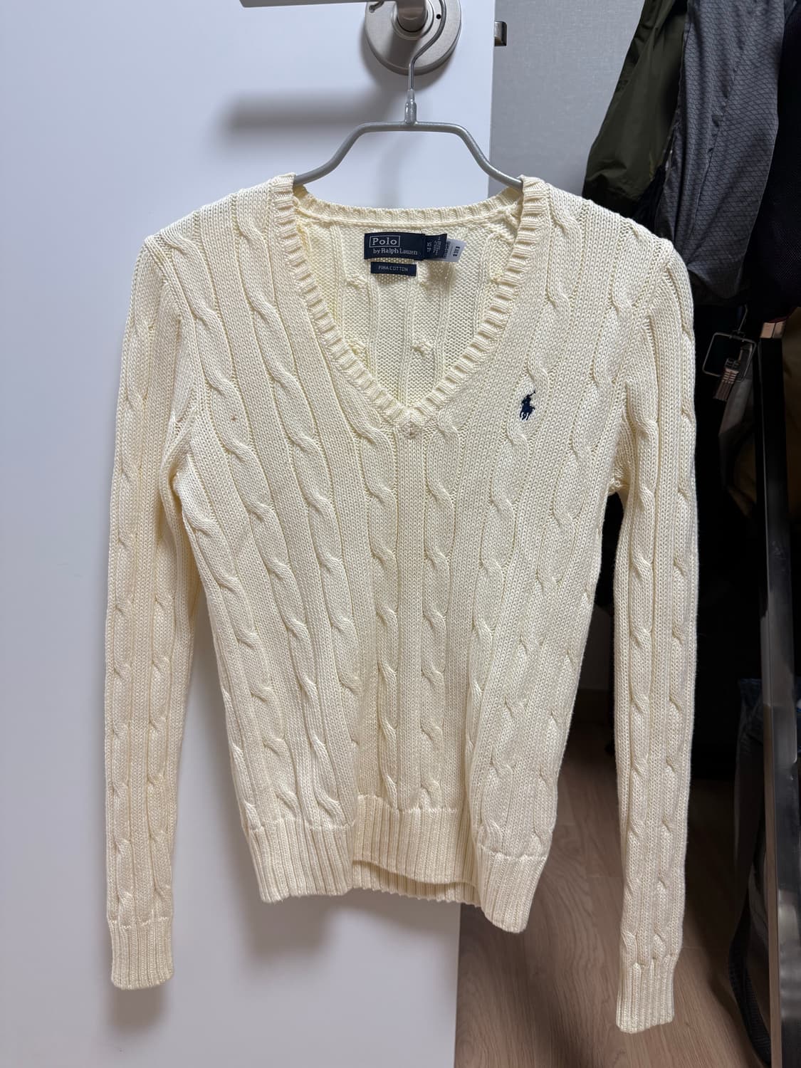 폴로 랄프로렌 꽈배기니트 xs 상품이미지1
