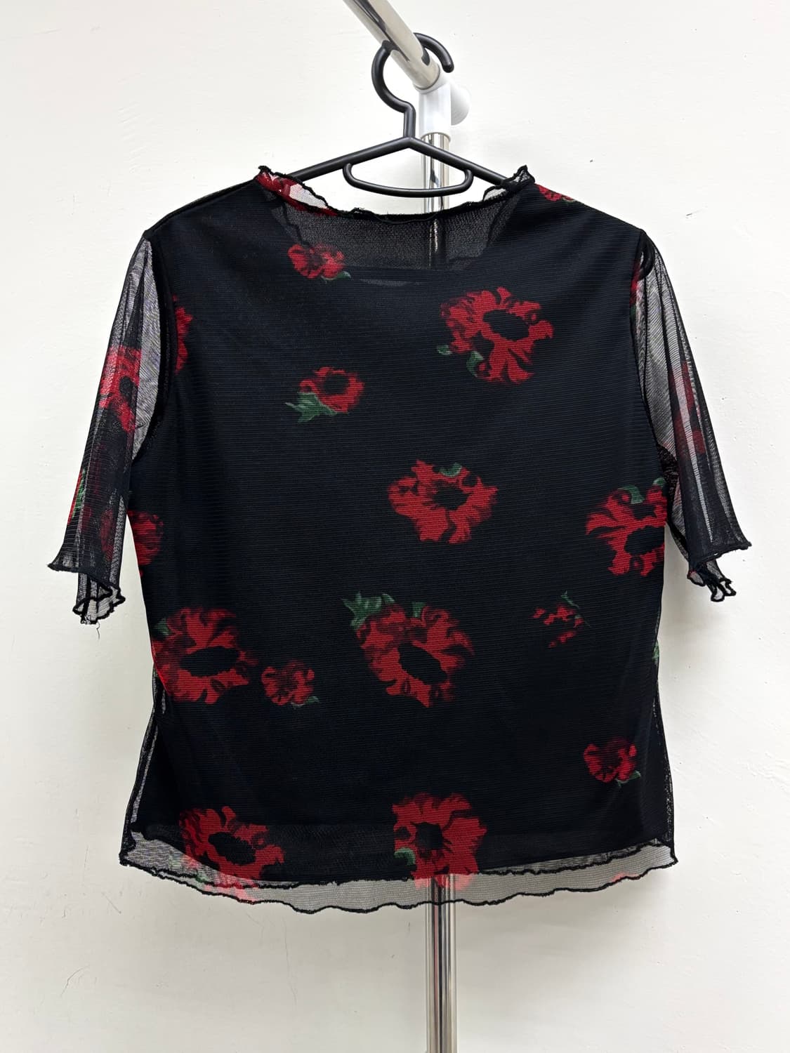 빈티지 오리엔탈 블랙 블라우스 상품이미지8