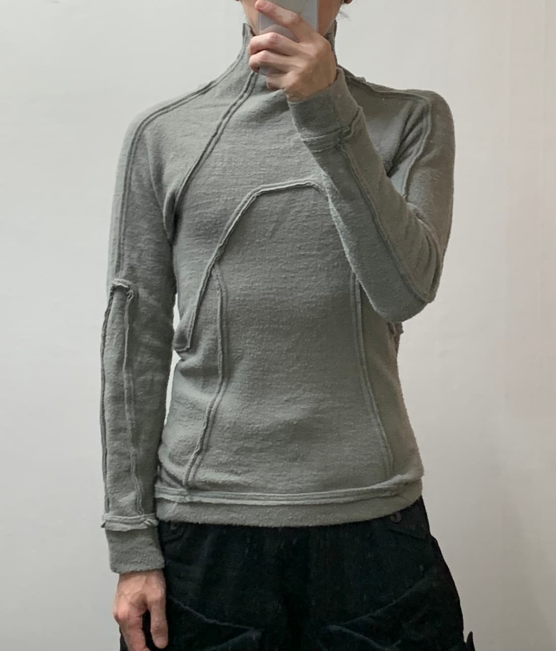 Hamcus 22fw 메리노 울 롱슬리브 바디수트 상품이미지7