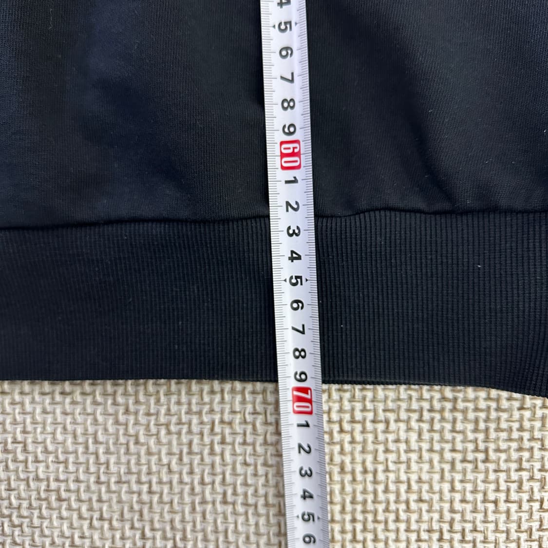 100 MLB 포인트 라벨 맨투맨 블랙 0331D 상품이미지6