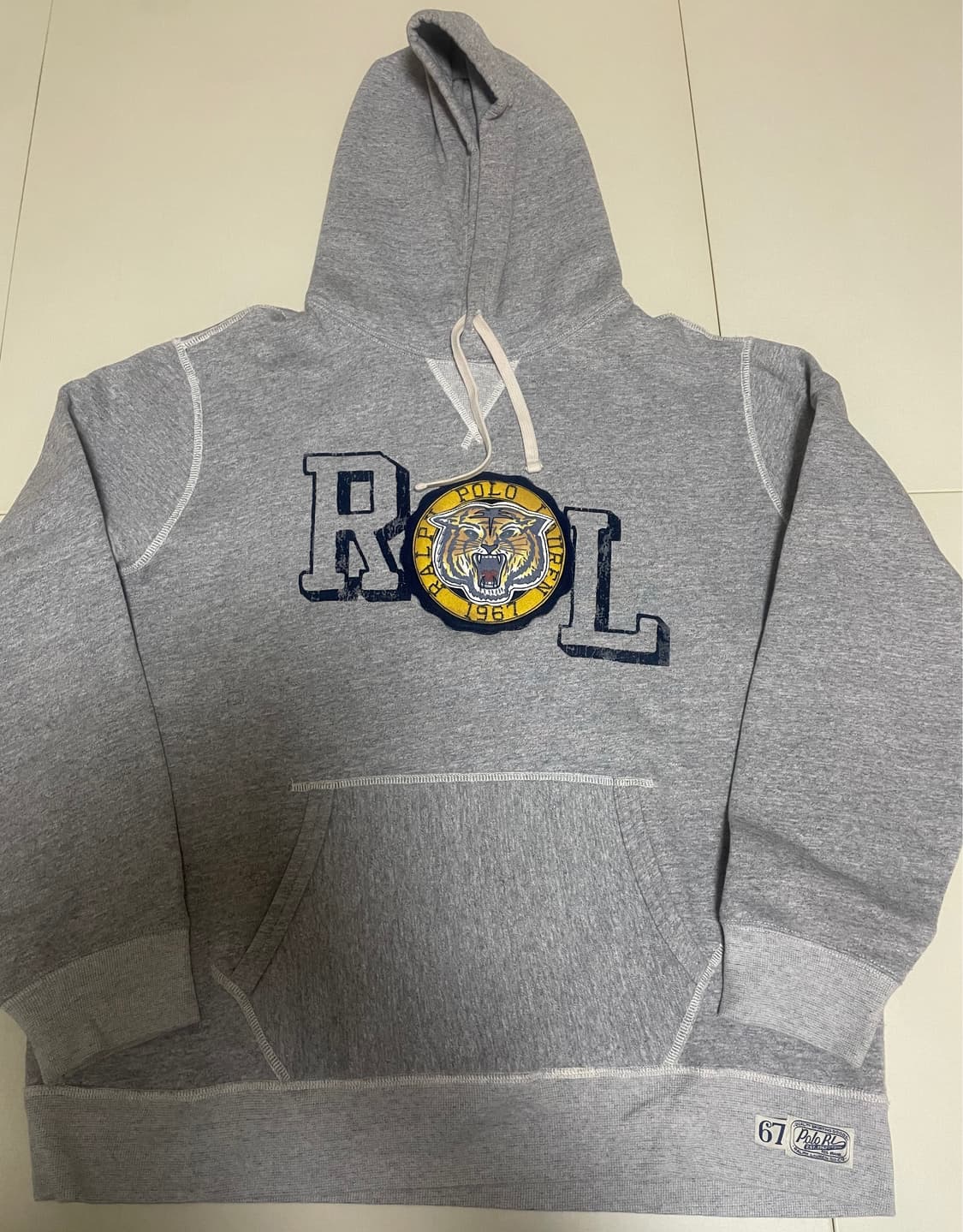 (XL)폴로랄프로렌 타이거후드 류준열후드 판매  상품이미지2