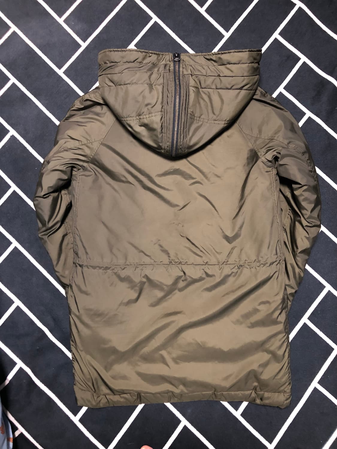 (횡재가)띠어리 시어링 무스탕 사선패딩/몽클레어타임스톤우영미톰포드에르메스 상품이미지6