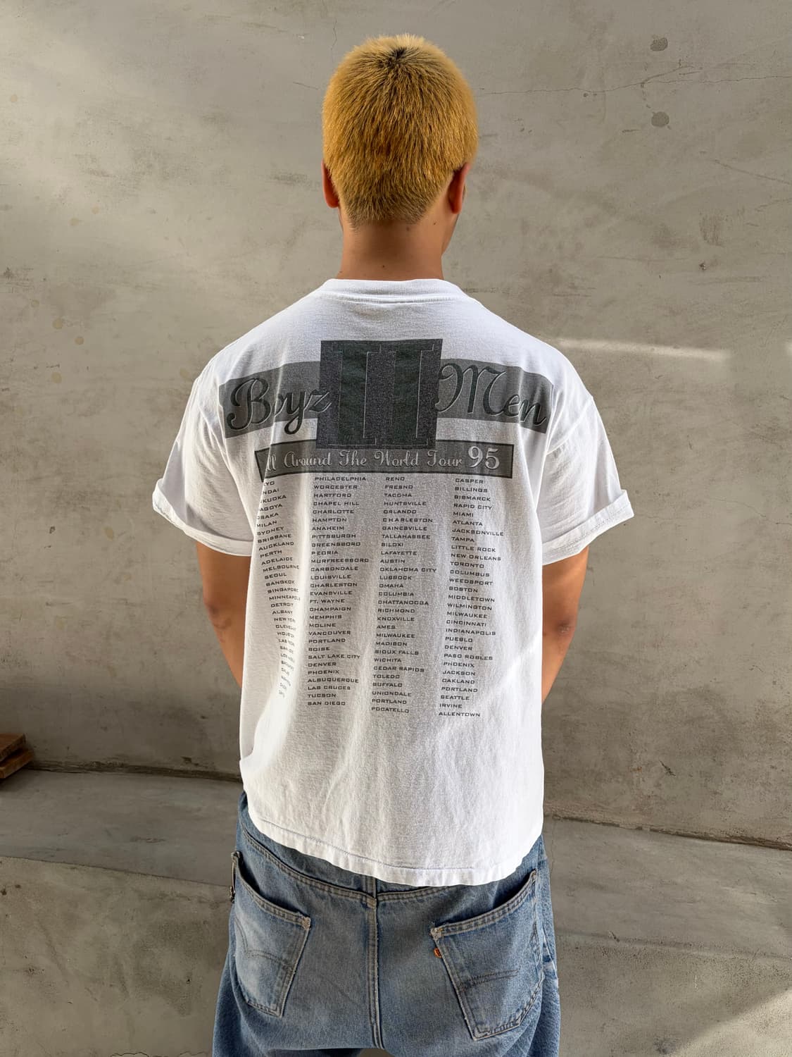 90‘ Boys II Men All Around The World T 상품이미지8