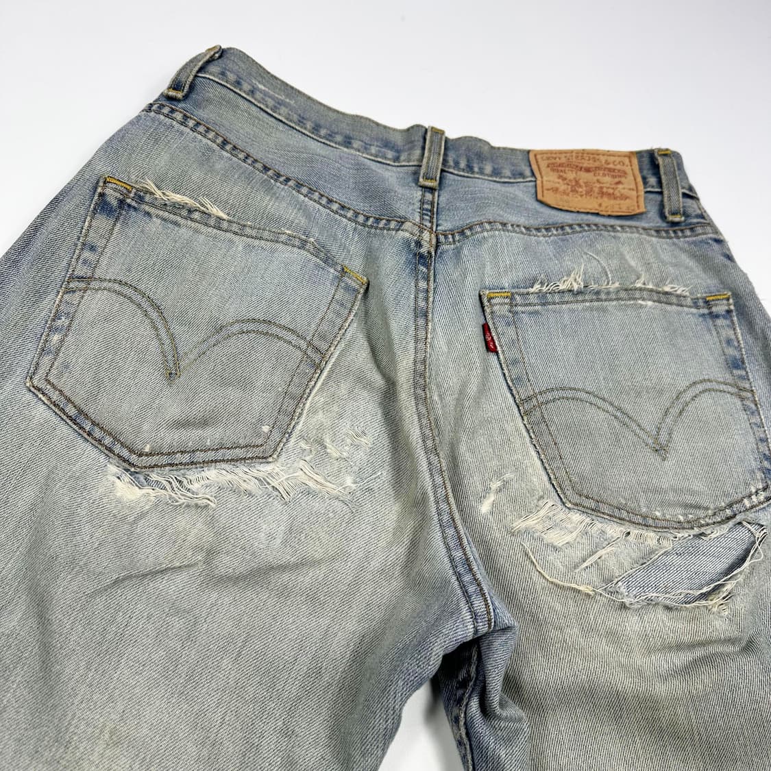 리바이스 569 오리지널 데미지 워싱 데님팬츠 (29인치) 상품이미지6