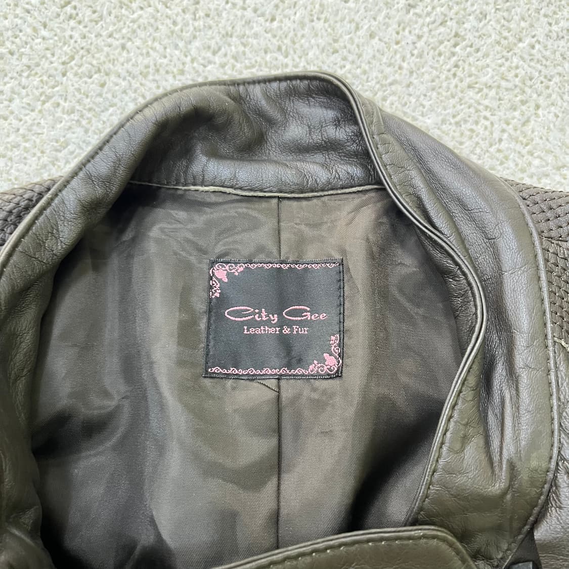 55 시티지 여성 양가죽 자켓 0519M 상품이미지2