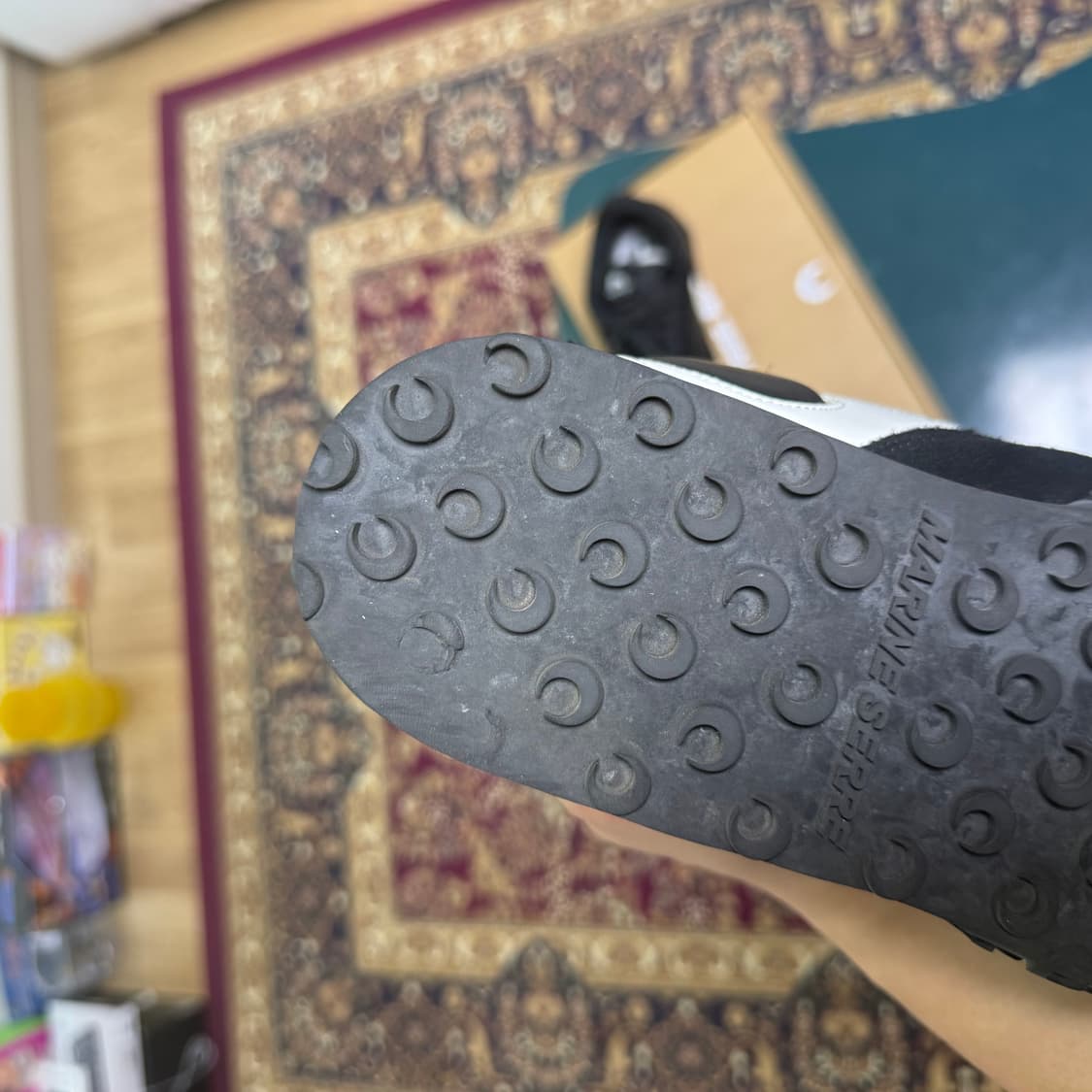 마린세르 문라이트 스니커즈 블랙 42사이즈 상품이미지3