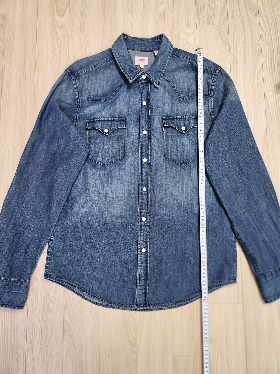 리바이스 웨스턴데님셔츠 (M 상품이미지6