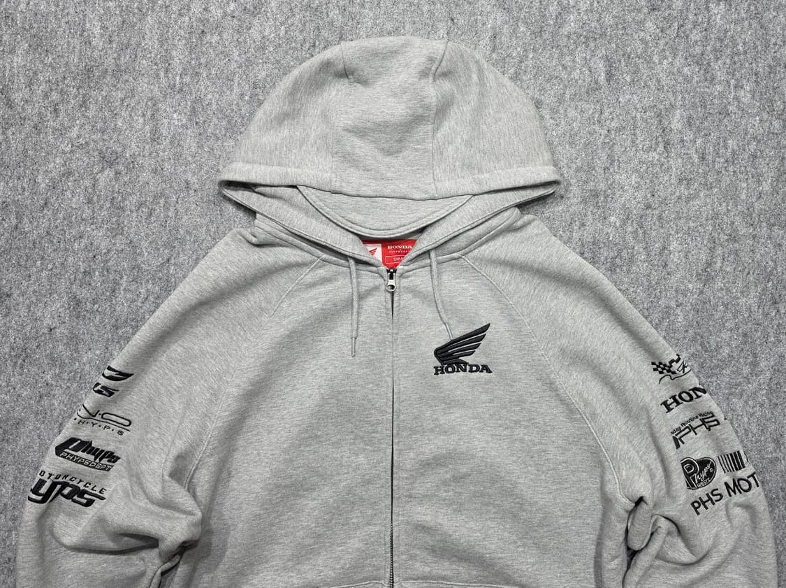 HONDA 혼다 레이싱 모터사이클 투웨이 후드집업 S 상품이미지4