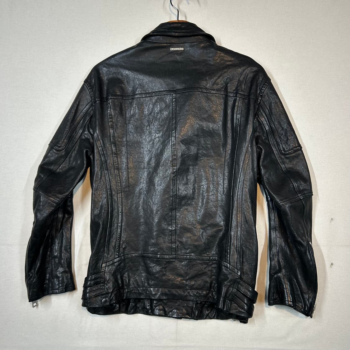 M) BUCKAROO 버커루 블랙 양가죽 라이더 자켓 상품이미지7
