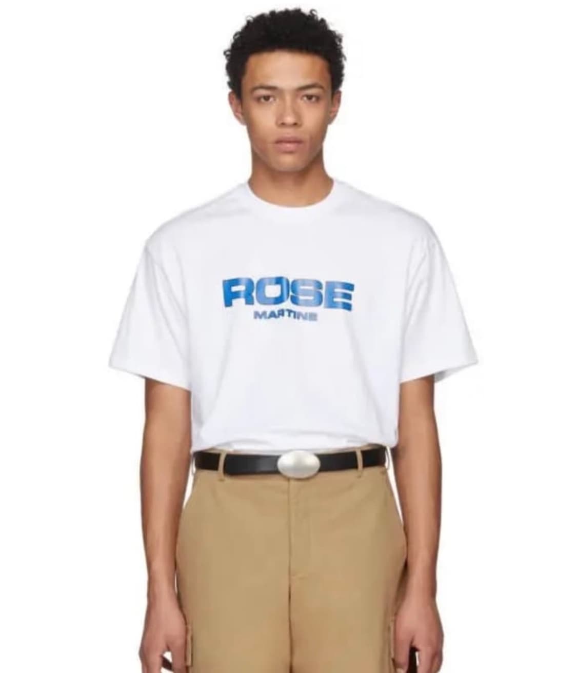 (M) 마틴로즈 반팔 화이트 상품이미지1