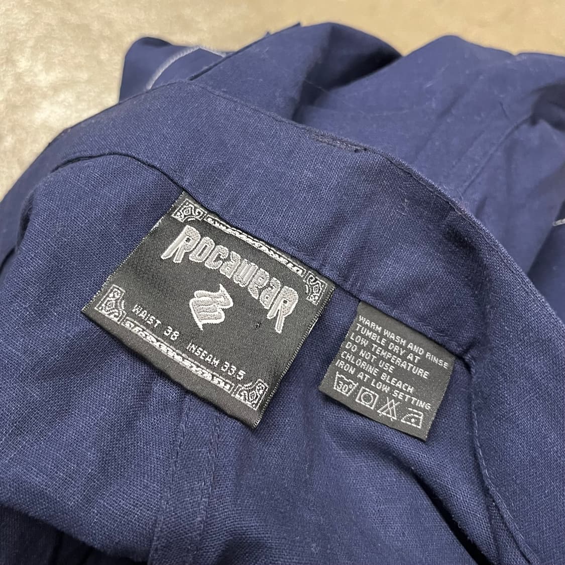 90s Rocawear 와이드 힙합 팬츠 (38“) 상품이미지6