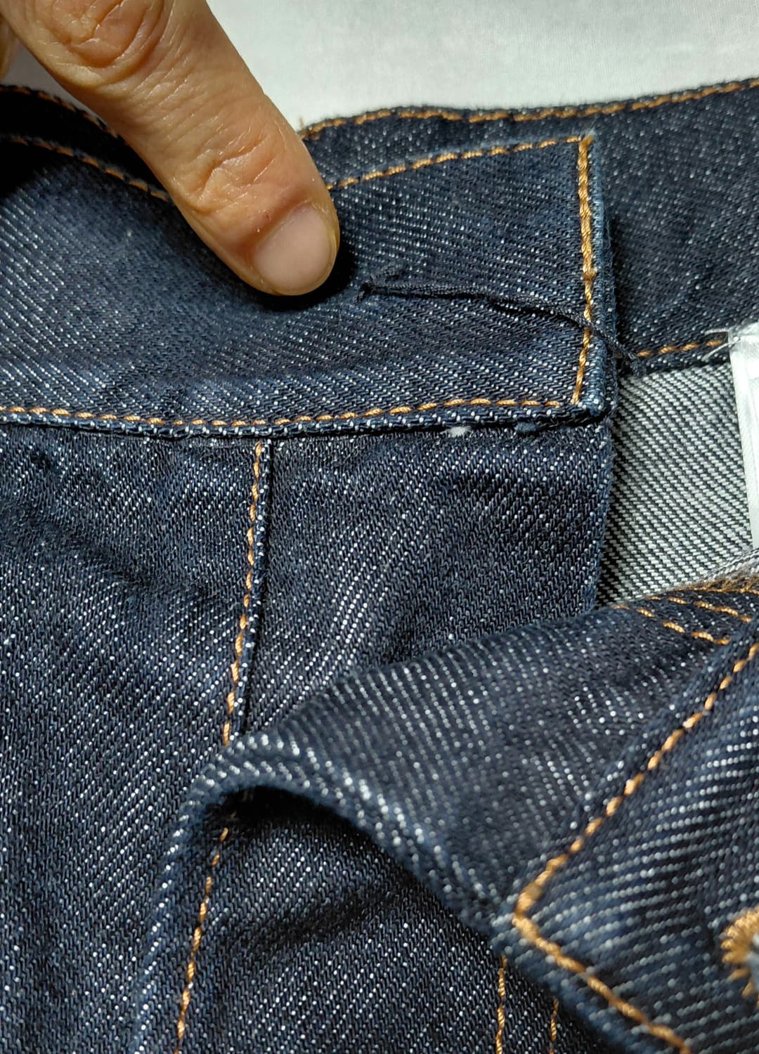 [M] 마리아노 Magliano 와이드 인디고 데님 팬츠 상품이미지10