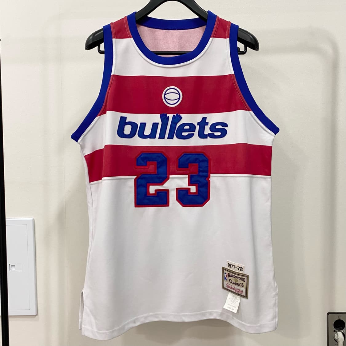 미첼앤네스 하드우드클래식 워싱턴불리츠 조던 져지 상품이미지1