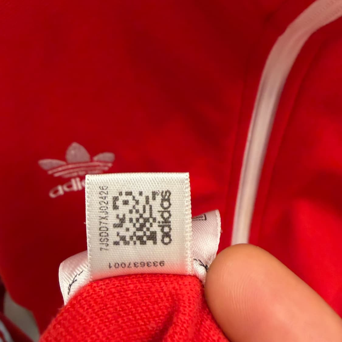 아디다스 바이에른뮌헨 레드 트랙탑 져지 XL 상품이미지10