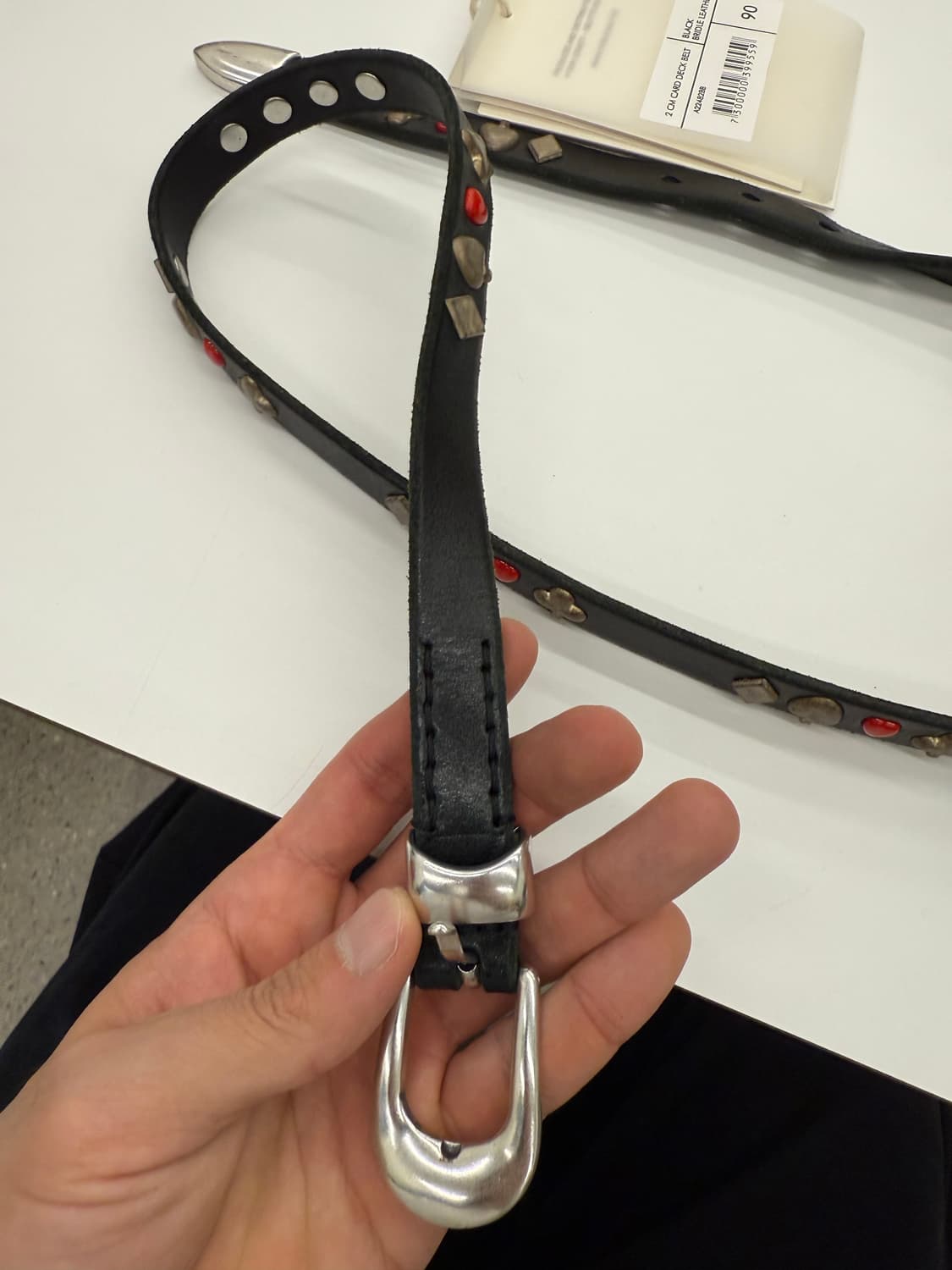 아워레가시 2cm 카드 덱 벨트 90 상품이미지4