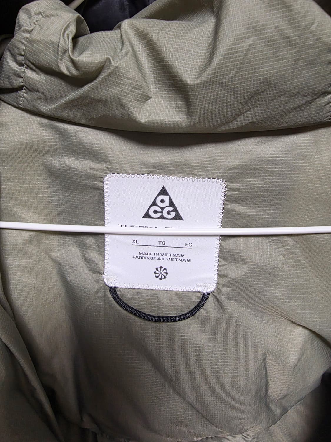 [xl] 나이키 ACG 루나레이크 퍼퍼 자켓 블랙 - 아시아 상품이미지3